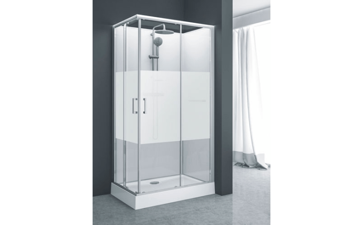 Cabine de douche avec receveur acrylique renforcé - Kara 2 | Au Fil Du Bain