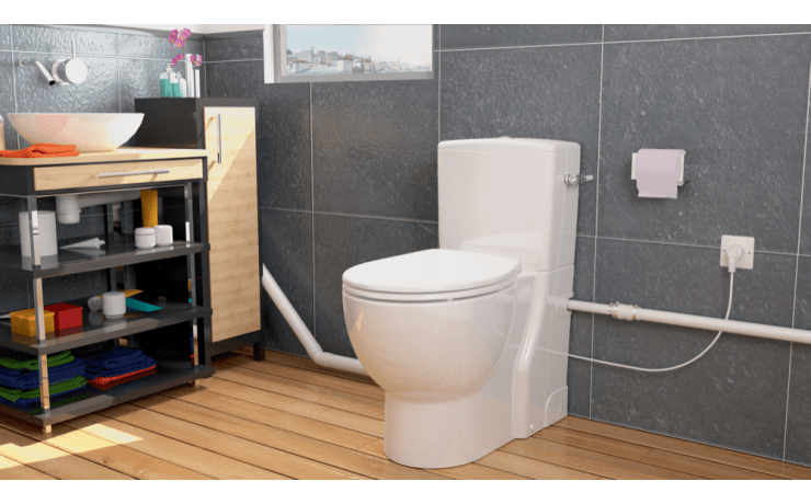WC avec broyeur intégré - Saniflush | Au Fil Du Bain